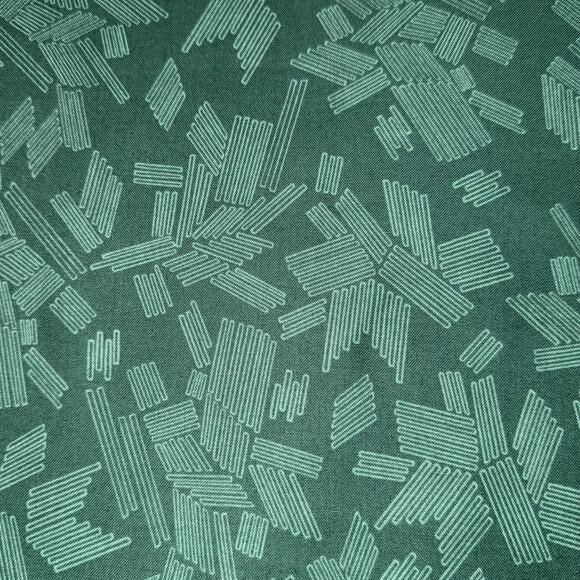 Green Wandering by Stephanie Organes for Andover Fabric - 1/2 Yard - Geometric - Picture 2 of 7